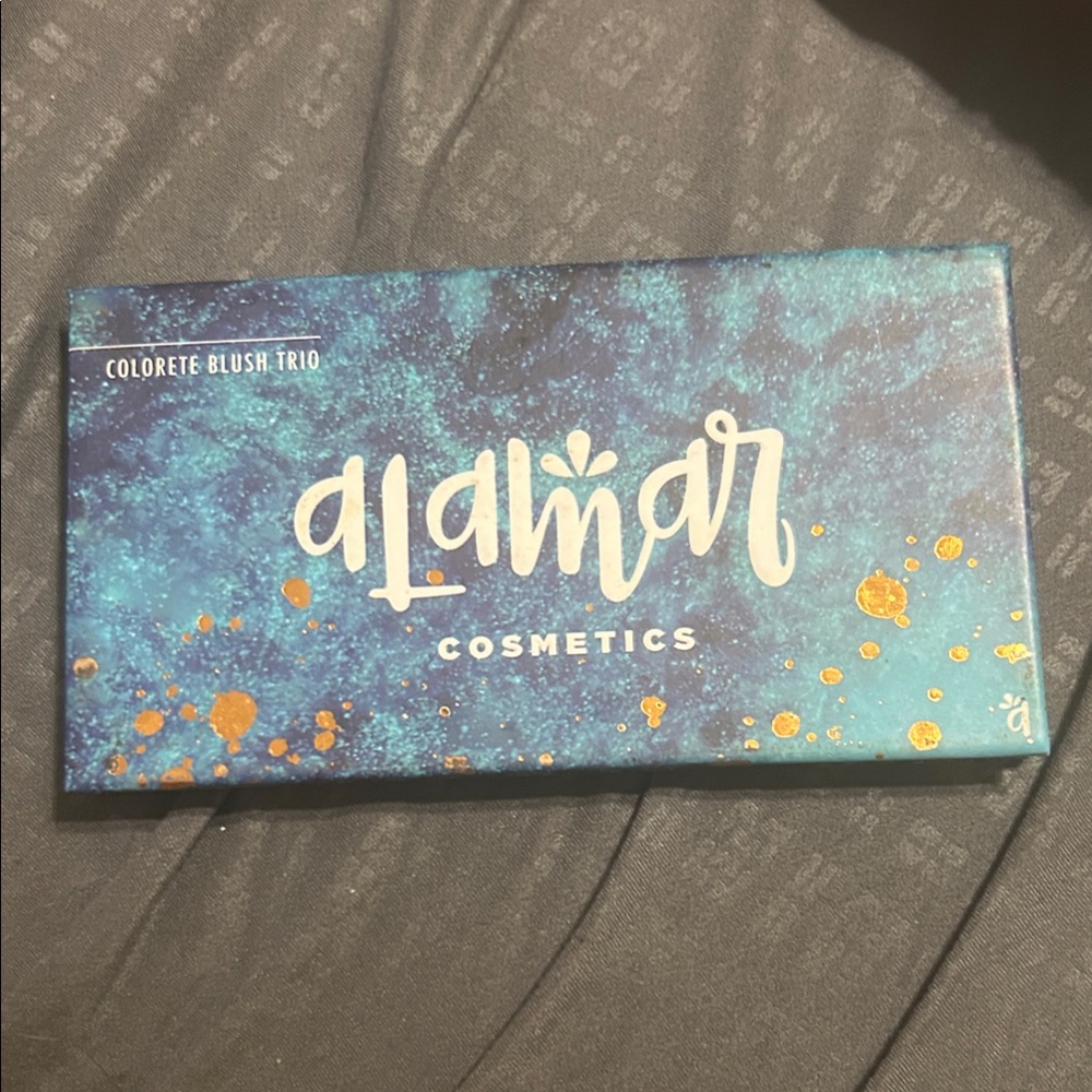 Alamar Colorete Blush Trio - Blue and Gold Packaging